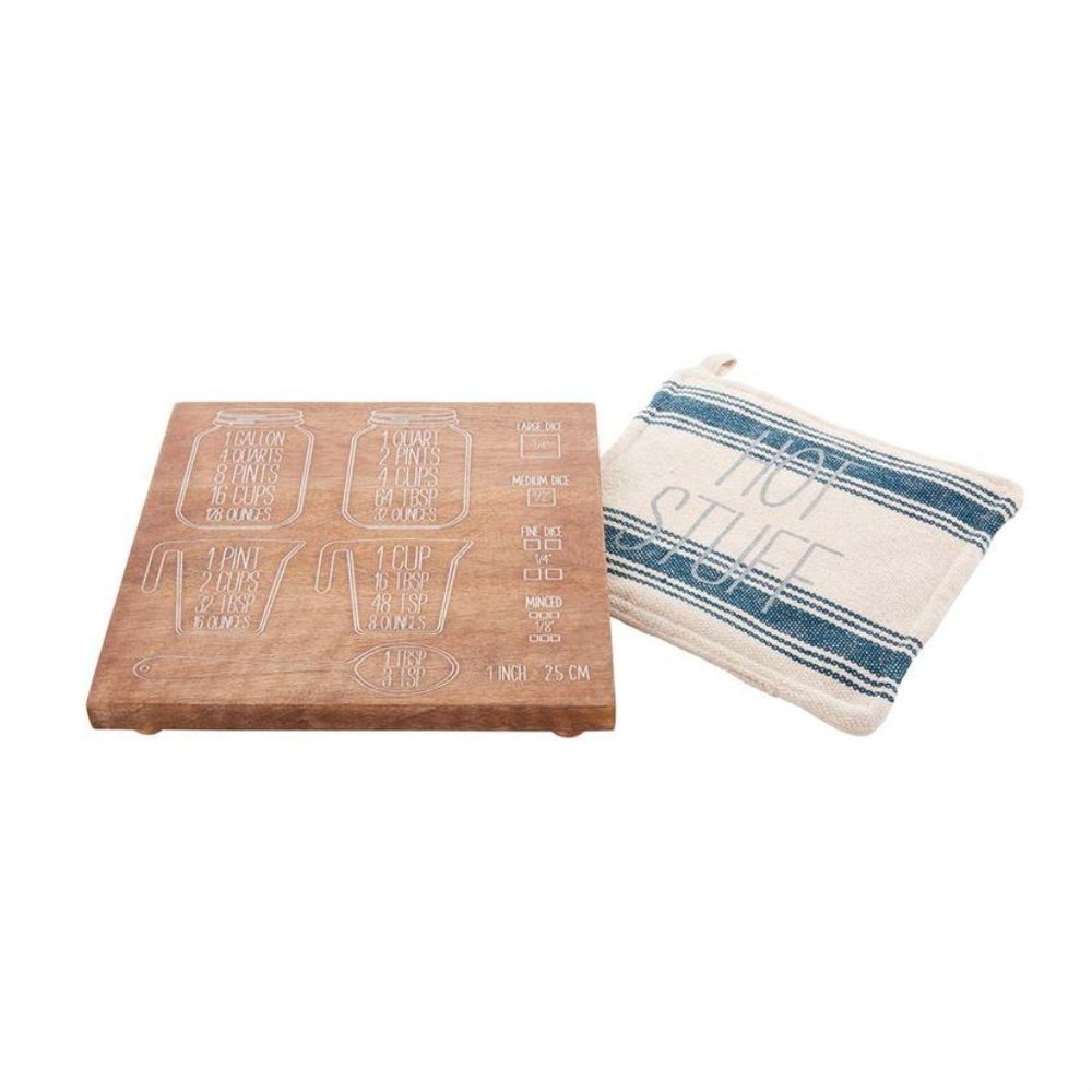 CONVERSION TRIVET & POT HOLDER SET